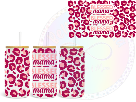 Blessed Mama UV DTF Wrap