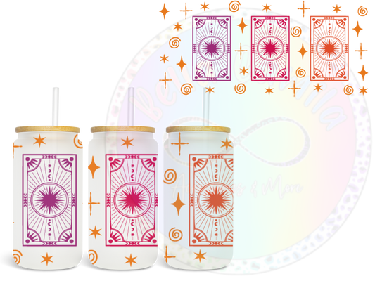 Tarot Cards UV DTF Wrap