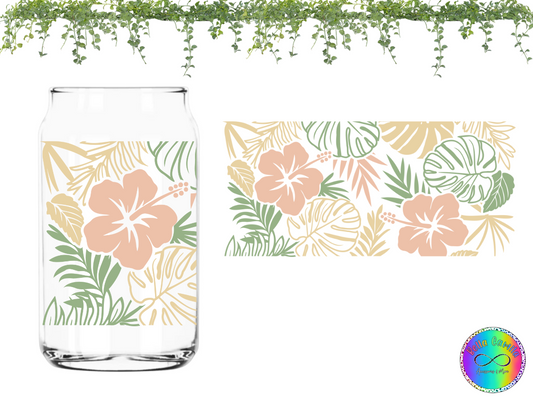 Flowers & Plants - UV DTF Cup Wrap