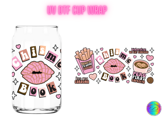Chisme Book - UV DTF Cup Wrap