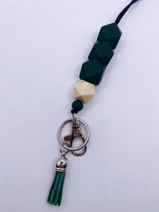 Hunter Green Crayon Lanyard