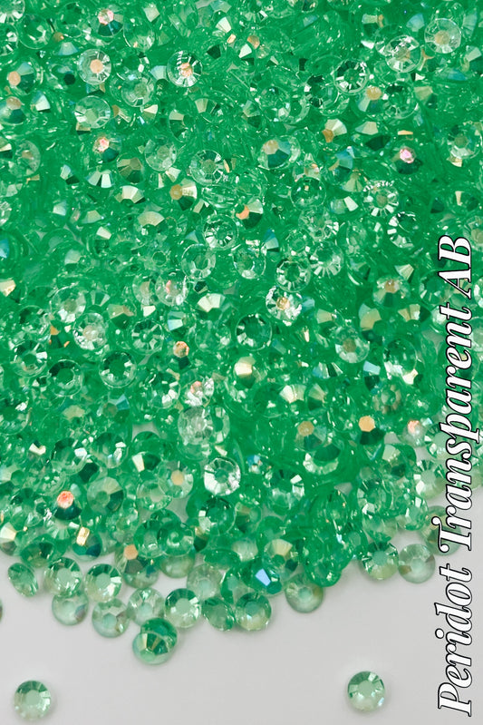 Lt. Peridot Transparent AB Bulk Bag