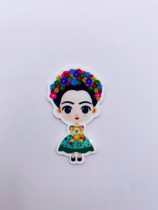 Frida in Green Dress