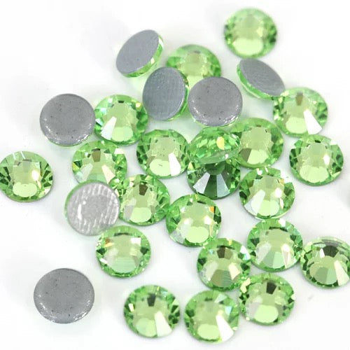 Lt Peridot Glass Bulk Bag