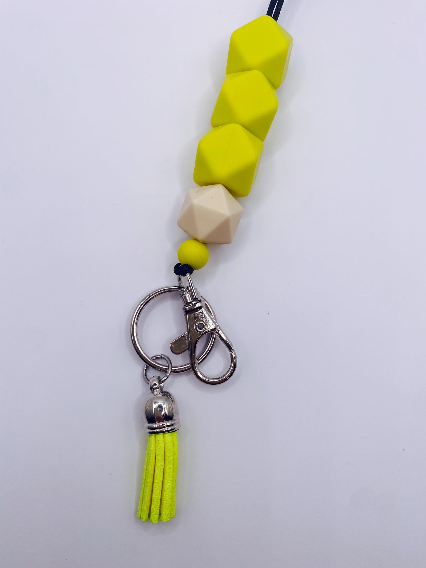 Lemon Yellow Crayon Lanyard