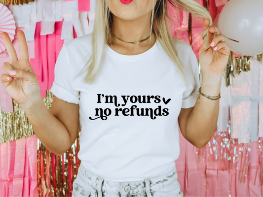 I'm Yours no REFUNDS